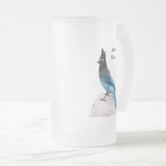 Stellar Blue Jay Tasse oder Stein (VorderseiteRechts)