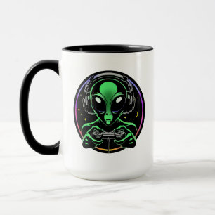 Stellar Button Smasher   Alien bei Videospielen Tasse