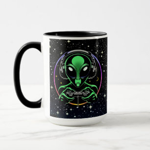 Stellar Button Smasher   Alien bei Videospielen Tasse