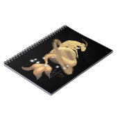 Stellar Capricorn Saturn Zodiac Notizblock (Linke Seite)