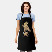 Stellar Capricorn Saturn Zodiac Schürze (Getragen)