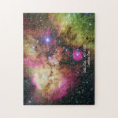 Stellar Cluster - NGC 2467, Constellation Puppis Puzzle (Vertikal)