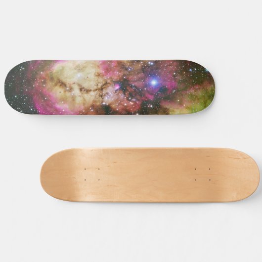 Stellar Cluster - NGC 2467, Constellation Puppis Skateboard (Horizontal)