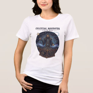 Stellar Constellation Navigator DJ T-Shirt Tri-Blend Shirt