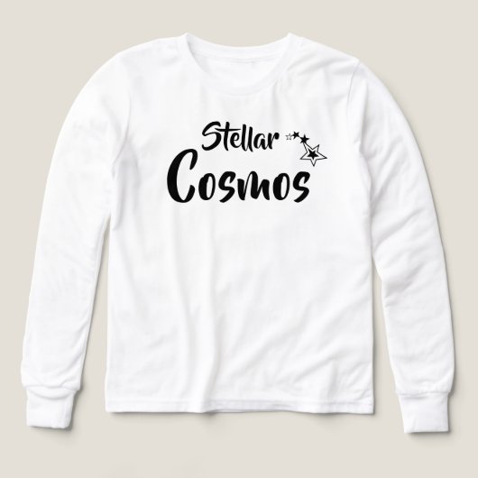 Stellar Cosmos Boys' T-Shirt (Design Vorderseite)