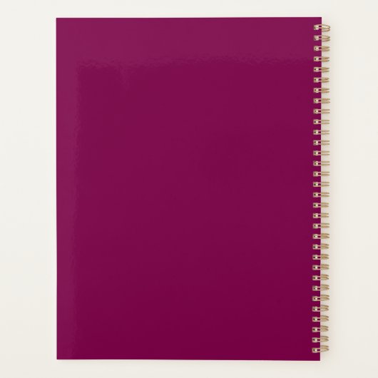 Stellar Cosmos Planner Planer (Rückseite)