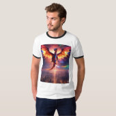 Stellar Dragon Sky T - Shirt (Vorne ganz)