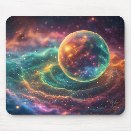 Stellar Dream Nebula Design Mousepad