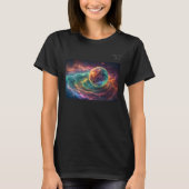 Stellar Dream Nebula Design T-Shirt (Vorderseite)