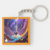 Stellar Expedition Schlüsselanhänger (Rückseite)