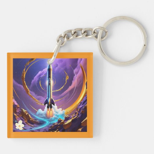 Stellar Expedition Schlüsselanhänger (Rückseite)