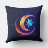 Stellar Gravity Emblem T - Shirt Kissen (Rückseite)