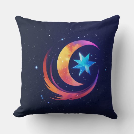 Stellar Gravity Emblem T - Shirt Kissen (Vorderseite)