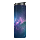 Stellar Illumination: Nebel mit glühenden Sternen Thermosbecher (Nach links gedreht)