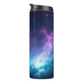 Stellar Illumination: Nebel mit glühenden Sternen Thermosbecher (Nach rechts gedreht)