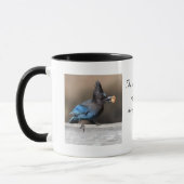 Stellar-Jay-Tasse Tasse (Links)