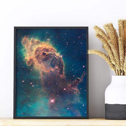 Stellar Jet in Carina Nebula Print Poster