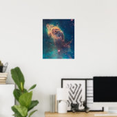 Stellar Jet in Carina Nebula Print Poster (Heimbüro)