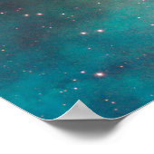 Stellar Jet in Carina Nebula Print Poster (Ecke)