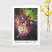 Stellar Kinderzimmer - Glückwunsch zu Ihrer neuen Karte (Gelbe Blume)