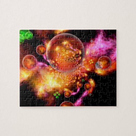 Stellar-Kinderzimmer-Puzzle mit Zinn Puzzle (Horizontal)