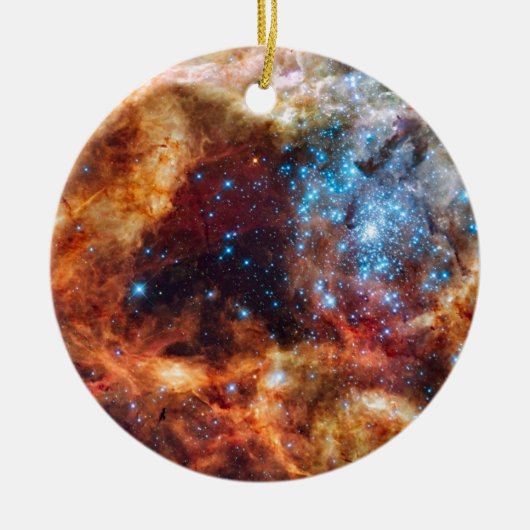 Stellar Kinderzimmer R136 Tarantula Nebula NASA Fo Keramikornament (Vorne)