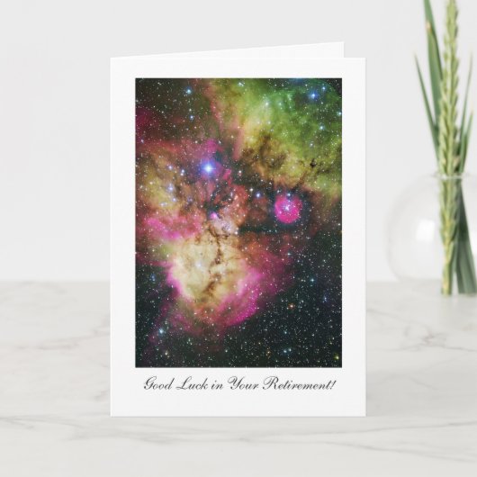 Stellar Kinderzimmer - Viel Glück in Ihrem Ruhesta Karte (Vorderseite)