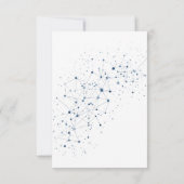 Stellar Liebe - Personalisiert Dankeschön Karte (Rückseite)