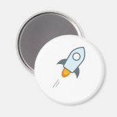 Stellar Lumens Magnet (Vorderseite/Rückseite)