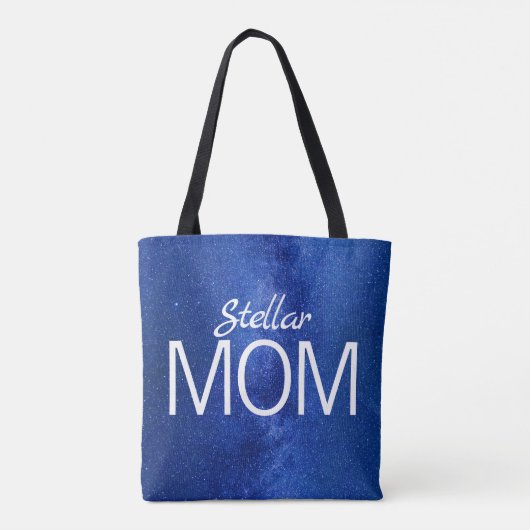 Stellar Mama Tote Bag Tasche (Rückseite)