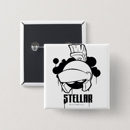 Stellar MARVIN THE MARTIAN™ Button (Vorne & Hinten)