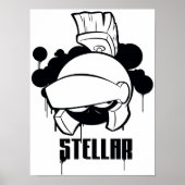 Stellar MARVIN THE MARTIAN™ Poster (Vorne)