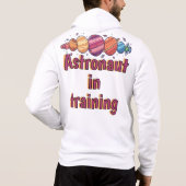 Stellar Nights Sweatshirt - Kosmische Galaxie, Rak (Rückseite)