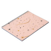 Stellar Notes - Notebook mit Star Pattern Notizblock (Linke Seite)