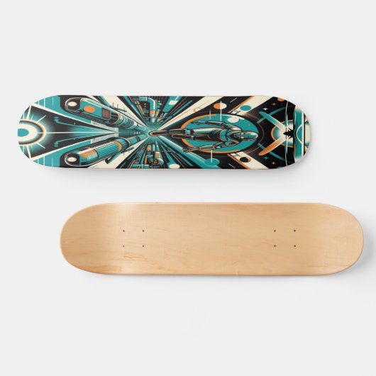 "Stellar Odyssey Deck" Skateboard (Horizontal)