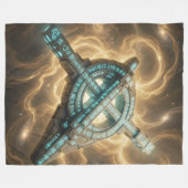 Stellar Path – Journey Through the Universe´11 Fleecedecke (Vorderseite (Horizontal))