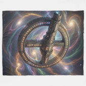 Stellar Path – Journey Through the Universe´12 Fleecedecke (Vorderseite (Horizontal))