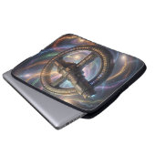 Stellar Path – Journey Through the Universe´12 Laptopschutzhülle (Vorne Knopf)