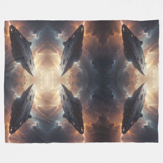 Stellar Path – Journey Through the Universe´13 Fleecedecke (Vorderseite (Horizontal))