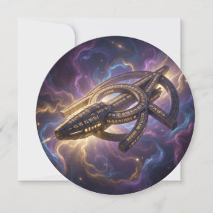 Stellar Path – Journey Through the Universe´14 Feiertagskarte