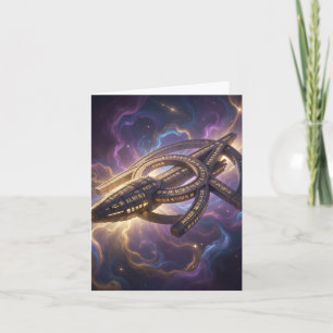 Stellar Path – Journey Through the Universe´14 Feiertagskarte