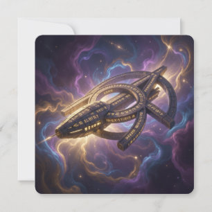 Stellar Path – Journey Through the Universe´14 Feiertagskarte