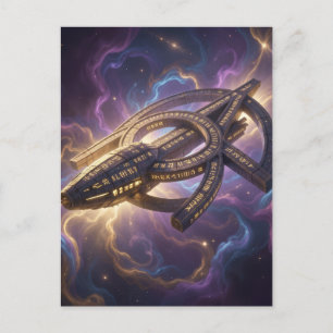 Stellar Path – Journey Through the Universe´14 Feiertagspostkarte