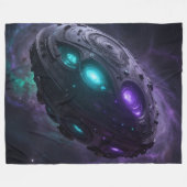 Stellar Path – Journey Through the Universe´1 Fleecedecke (Vorderseite (Horizontal))