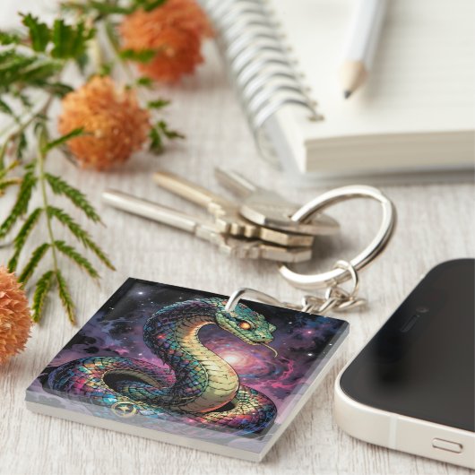 Stellar Path – Journey Through the Universe´2 Schlüsselanhänger (Vorderseite rechts)