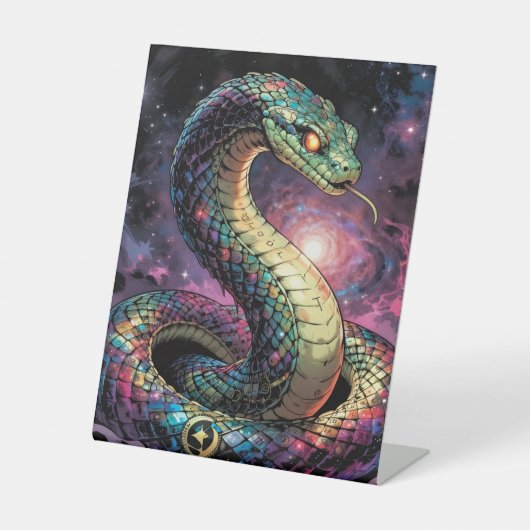 Stellar Path – Journey Through the Universe´2 Sockelschild (Vorderseite)