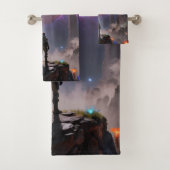 Stellar Path – Journey Through the Universe´3 Badhandtuch Set (Insitu)