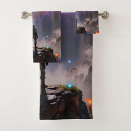 Stellar Path – Journey Through the Universe´3 Badhandtuch Set