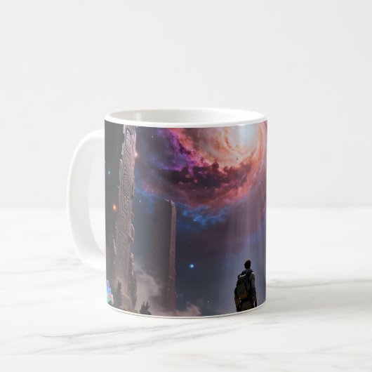 Stellar Path – Journey Through the Universe´3 Kaffeetasse (Vorderseite Links)