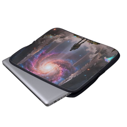 Stellar Path – Journey Through the Universe´3 Laptopschutzhülle (Vorne Knopf)